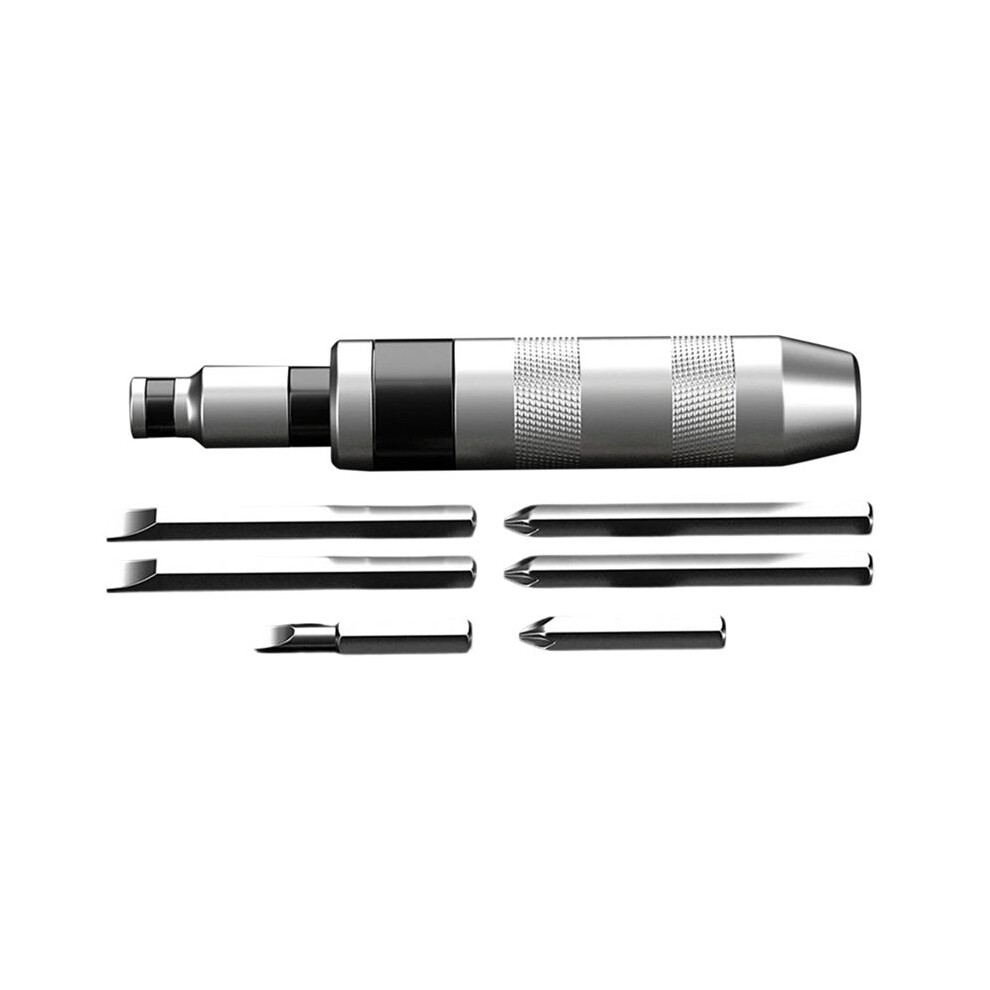 7Pcs Impact Screwdriver Manual Reversible Impact Driver Set Durable Remove Disengage Rusted Fasteners Or Bolts 4711627482952