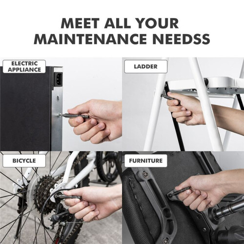 -Sized DIY Hand Tool 31-in-1 Magnetic Multi-Function Screwdriver Set Phone Computer Repair/Home Maintenance Tool