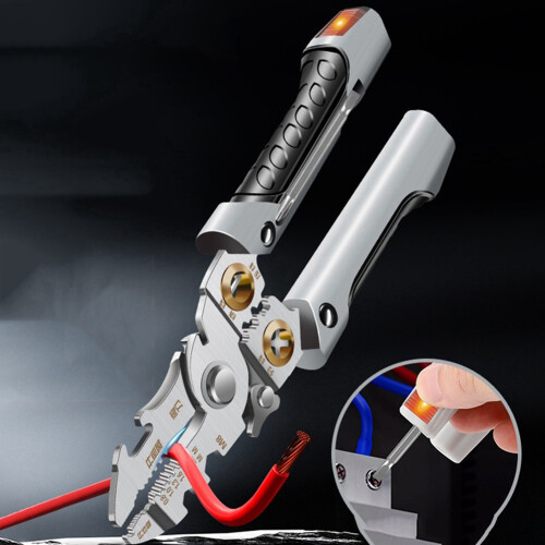 Multi Functional Wire Stripping Pliers 21-In-1 Crimper Cable Stripper Cutter for Electricians Hand Tools 2