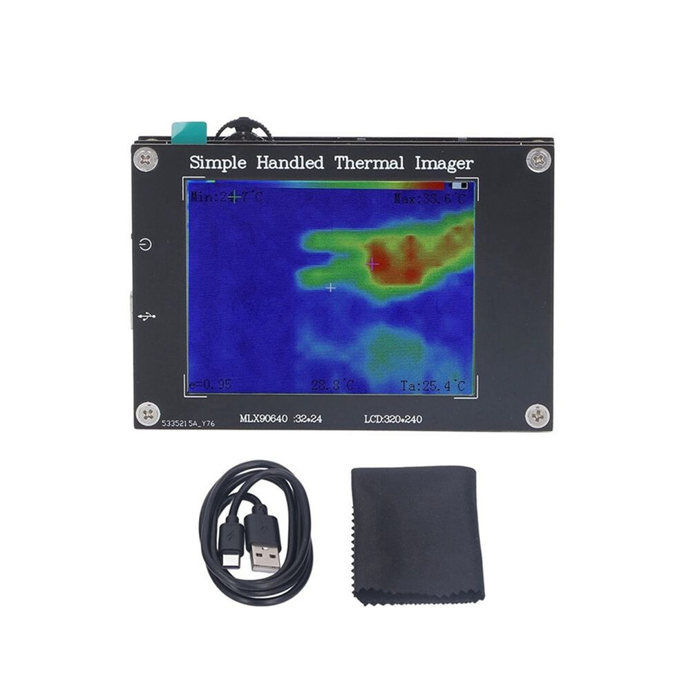 7 In 1 Thermal Imager Cam 3.2 Inch Screen Portable Handheld Multifunctional Infrared Thermal Imaging Camera 6033393065213