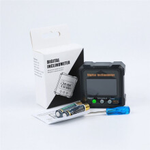 Digital Inclinometer Angle Finder 4-Sided Magnetic Laser Inclinometer IP54 Waterproof Woodworking Tools