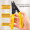 SAIVXIAN Three-Port Fiber Optical Stripper Pliers Wire Strippers for FTTH Tools Optic Stripping Plier Tool 4