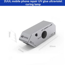 2uul UV Curing Lamp High Power Aluminum Alloy Green Oil Glue Fast Curing for Motherboard Circuit Board UV Light for Phone