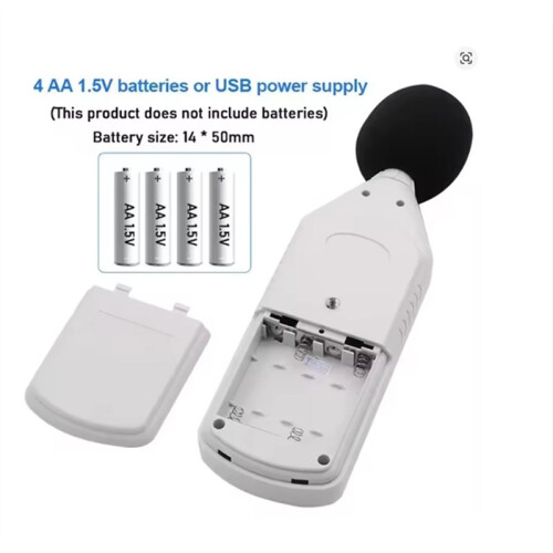HY1361 Misuratore di Livello Sonoro Digitale con Collegamento USB al Computer e Precisione Elevata