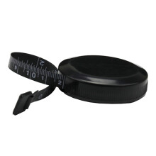 2X Tape Measure for Body Measuring Tape for Body Cloth Measuring Tape for Sewing Tailor (Retractable Dual Sided Black)