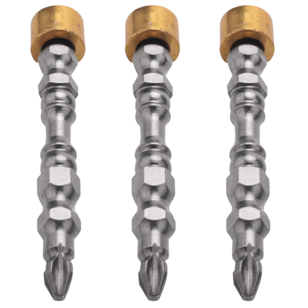 3X Ph2 Hardness 65Mm Screwdriver Bit Double Electric Screwdriver Phillips Screw Driver 6032700179179