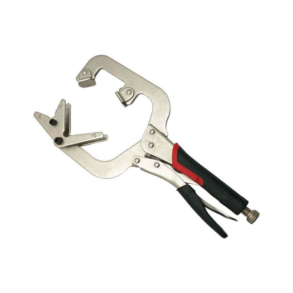 14-In Welding Pliers Welding Clamps Steel Vigorous Pliers Right Angle Clamp Nozzle Adjustable Welding Pipes Clamp 6033081069530