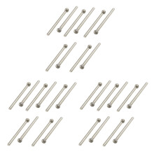 30 Pcs 5mm Nose 3mm Shank Diamond Mounted Point Grinding Bits