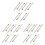 30 Pcs 5mm  Nose 3mm Shank Diamond Mounted Point Grinding Bits 1