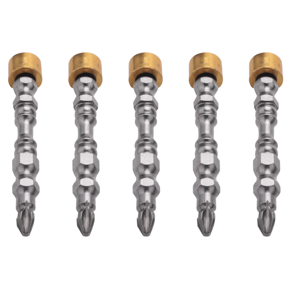 5X Ph2 Hardness 65Mm Screwdriver Bit Double Electric Screwdriver With Magnetic Ring 4712023273373