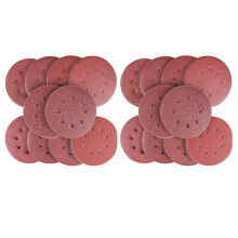 160PCS Sanding Discs Pads, 40 60 80 100 120 150 180 240 320 400 Grits 8-Holes Sandpaper Assorted