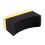 4X Contoured Auto Wheels Brush Sponge Tools Applicator Special Yellow+Black 7