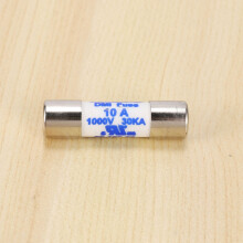 4X Multimeter 10 X 38mm 1000V 10A Cylinder Ceramic Fuse White