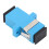 Faseroptischer Adapter SC UPC Singlemode-Stecker 50 Stück Stahl-Patchkabel 14