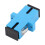 Faseroptischer Adapter SC UPC Singlemode-Stecker 50 Stück Stahl-Patchkabel 15