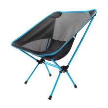 Chaise Pliante Amovible et Portable pour Camping, Plage, Pêche, , Randonnée, Pique-Nique, Ultralégère, C