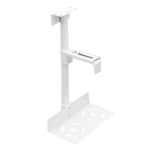Suspension Mainframe Bracket Host Case Bracket Computer Wall Mount Hanger Under Desk Shelf Carbon Steel Tray Holder A