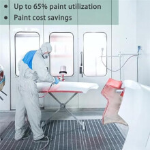 Air Spray Paint Kit with 1.4/1.7/2.0mm Nozzles & Water Oil Separator,Paint Sprayer for House Painting,Furniture Spraying