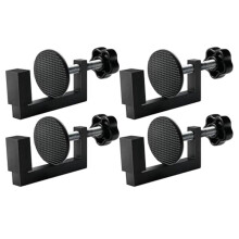 4 Clips G, Clips Ajustables para Muebles de Patio, Abrazaderas para Muebles de Ratán para Sofás de Exterior, Abrazaderas de Ratán, Sujetadores para