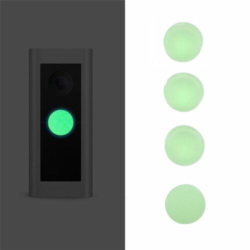 Doorbell Button Replacement,Doorbell Buttons Replacement,4pcs Video Doorbell Buttons,Repair Split Cracked Broken Button 1