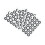 100Pcs 3D Scanner Markers 12mm for 3D Scanner, 3D Tracking Dots Reference Point Markers, Diffuse Reflection Markers 1