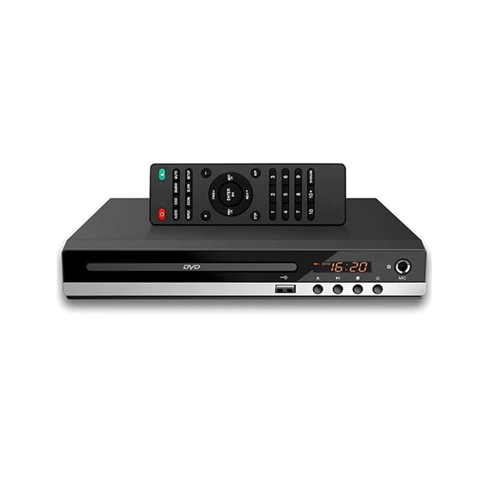 Dvd Player 1080P Home Dvd Player Box For Tv Dvd229 Hd Dvd Player Cd-Discs Player Av Output Mic-Port Eu Plug 6034002927267