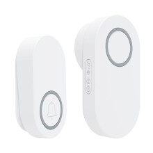 New Wireless Outdoor Doorbell  Home Doorbell 60 Ringtones Loud Volume Home Welcome Waterproof No Wiring EU-PLUG