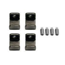 4 Stuks Bevestigingsclips voor Ender3 CR10 Voron 3D-Printer Warm Bed, voor Roosterglasplatform, Essentiële Printeraccessoires B