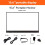 Tela de Toque LCD Portátil de 15,6 Polegadas, Interface IPS Compatível com Tipo C/MiniHDMI para Raspberry Pi 5, Telefone Celular Do Reino Unido 8