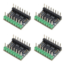 4 Piezas de Controlador Paso A Paso con Disipador de Calor para Impresoras 3D Genius Pro/SW-X2/Hornet, Extrusor de Accionamiento Directo con