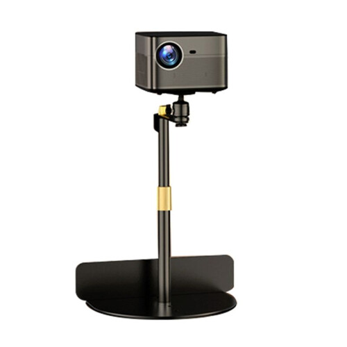 Adjustable Projector Stand Multi-Angle Support Bracket for Projectors & Soundbox,for Home & Office Use Tripod  Black