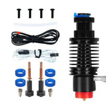 Voor E3D Revo Ceramic Hotend Kit V6 Radiator Messing Nozzle Keramische Verwarmingskern met 2 Nozzle Kits voor  3 Serie B