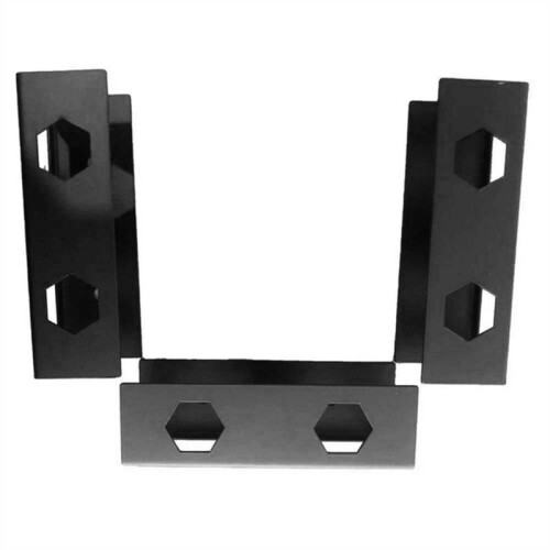 Under Desk Laptop Mount Sturdy with Screw Metal Notebook Space Saving Under Table Notebook Organizer Support