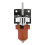 K1 Ceramic Hotend Kit -Quick Swap Nozzle, Integrated Extruder Hot End Replacement for K1 MAX, K1C 3D Printer 8