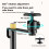 Adjustable Projector Stand Multi-Angle Support Bracket for Projectors & Soundbox,for Home & Office Use Tray Black 8