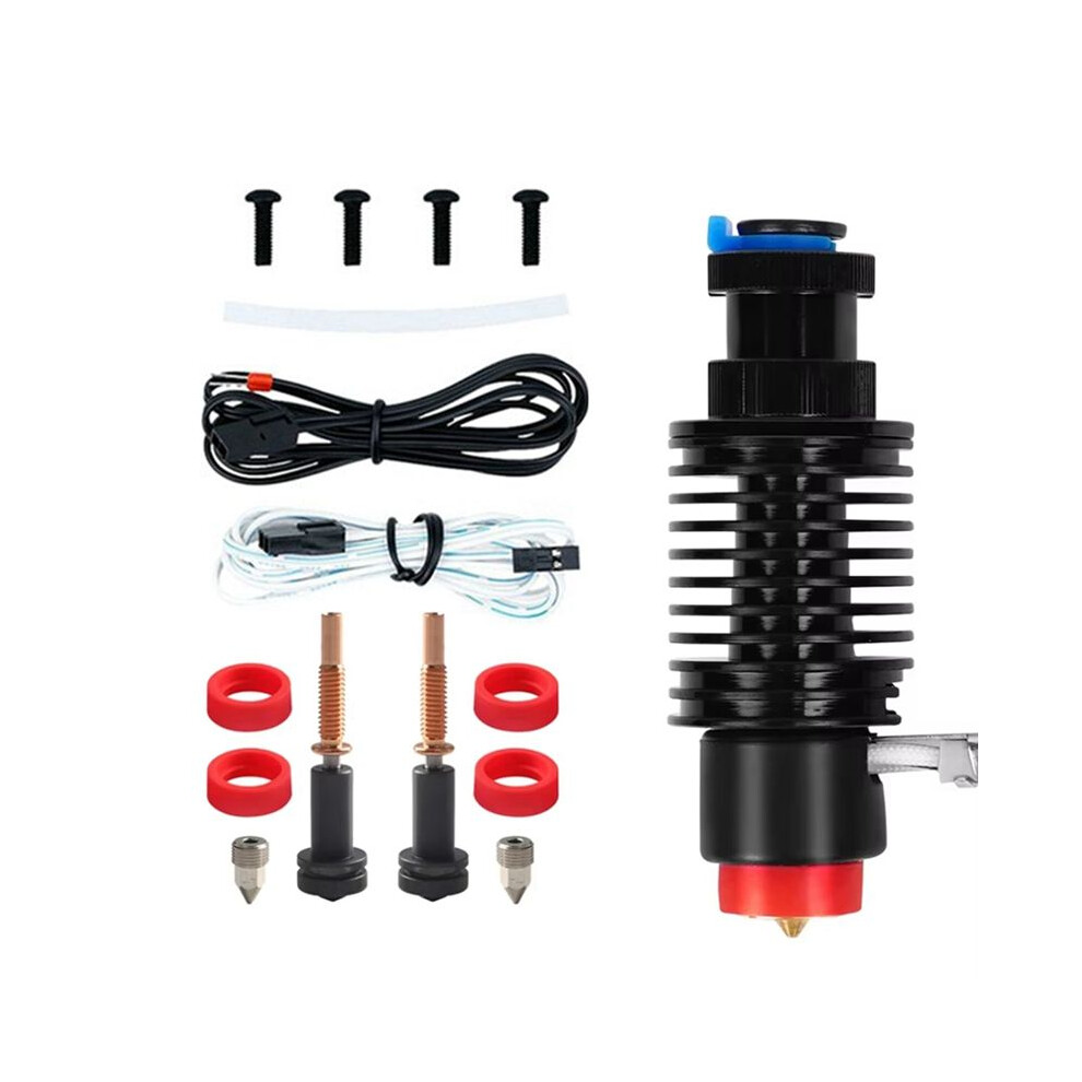 For E3d Revo Ceramic Hotend Kit V6 Radiator Brass Nozzle Ceramic Heating Core With 2 Nozzle Kits For 3 Series A 6033999213377