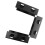 Under Desk Laptop Mount Sturdy with Screw Metal Notebook Space Saving Under Table Notebook Organizer Support 6