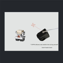 High-Performance 3D Printer Heater Block Aluminum for CHP V6 82W Heating Tube 3D Printer Accessories Aluminum