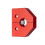 3D Printer Filament  Connector for 1.75mm, Efficient Welding Tool for 3D Printing Materials Red 5