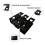 Under Desk Laptop Mount Sturdy with Screw Metal Notebook Space Saving Under Table Notebook Organizer Support 3