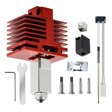 Kits Hotend pour P1S, P1P, X1, X1C, X1E Kit Hotend TZ4.0 en Acier Trempé Monobloc Amélioré avec Disque en Céramique P1