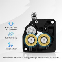 All-Metal Dual Gear Extrusion Kit for Upgrade DLC Hardened Steel Alloy Gears for K1C/Ender3 V3