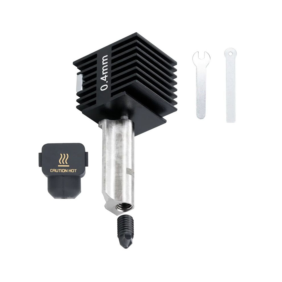 For A1 Hotend Kit Replace Nozzle A1 Hotend A1 Nozzle Hot End Assembly Print Hardened 0.4Mm 4711242738489