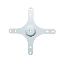 Placa de Soporte Montaje para Monitor Portátil con Orificio para Tornillo VESA de 1/4 Pulgada para Soporte de Montaje en Pared de 100 X 100 mm y 75 X