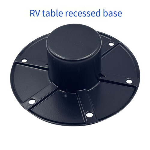 RV Trailer Table Base Mount Pedestal Base Round Flush Mount Table Leg Base 1