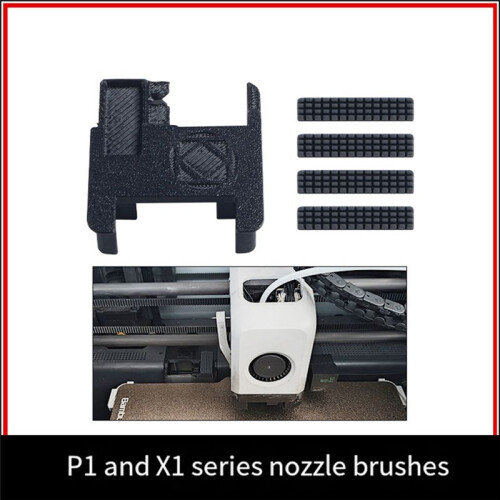 For  P1 Series 3D Printer Nozzle Cleaner Tool Efficient Cleaning Brushes for Enhanced Maintenance