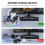 For PS5 Desktop Storage Stand Controller Stand with RGB Lights Headphone/Handle/Remote/Disc Desktop Storage Stand White 5