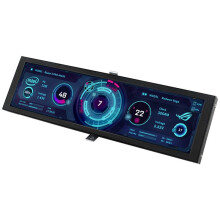Turing 8.8Inch IPS Type-C Secondary Monitor -  Display Case for CPU, GPU, RAM Monitoring with USB Interface Black