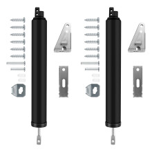 2PCS Screen and Storm Door Closer Kit,Pneumatic Screen and Storm Door Closer,Screen and Storm Door Push Button Set