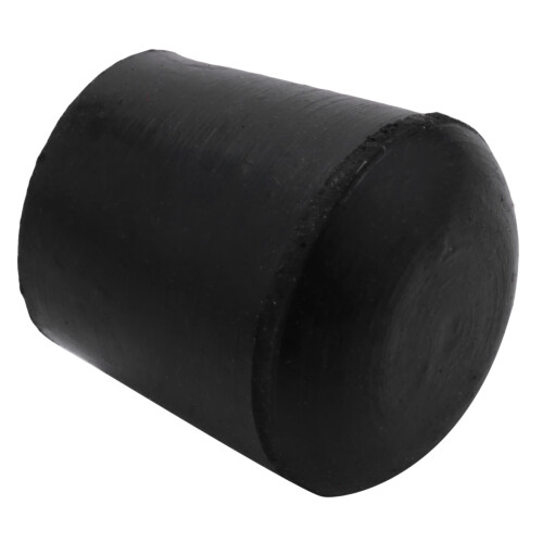 20 Pcs Rubber Cone Shape Desk Feet Protector Chair Leg Tip Pad Black